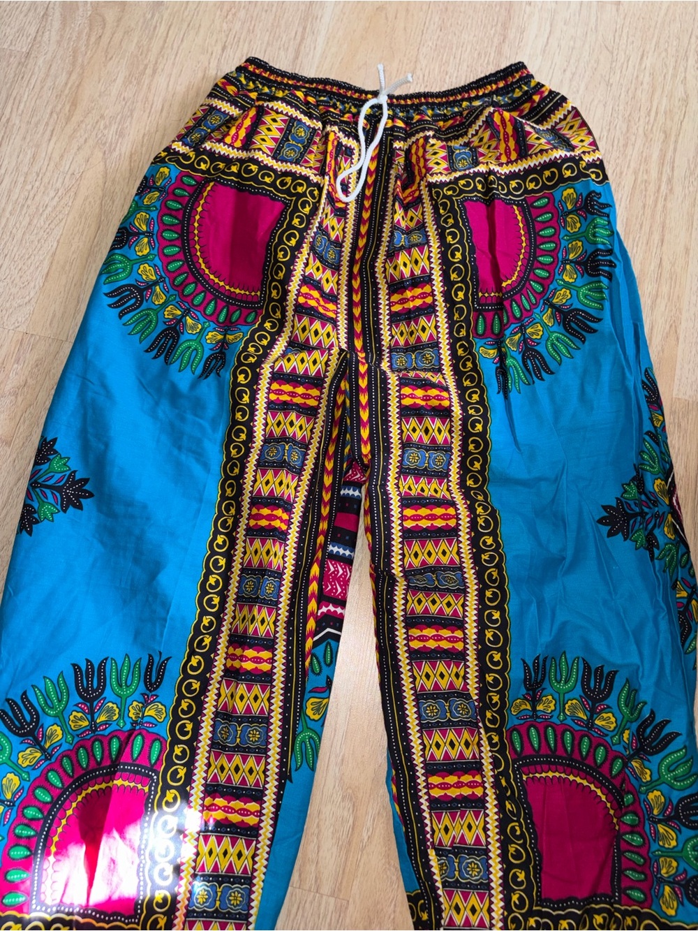 Pants Cotton harem with a striking